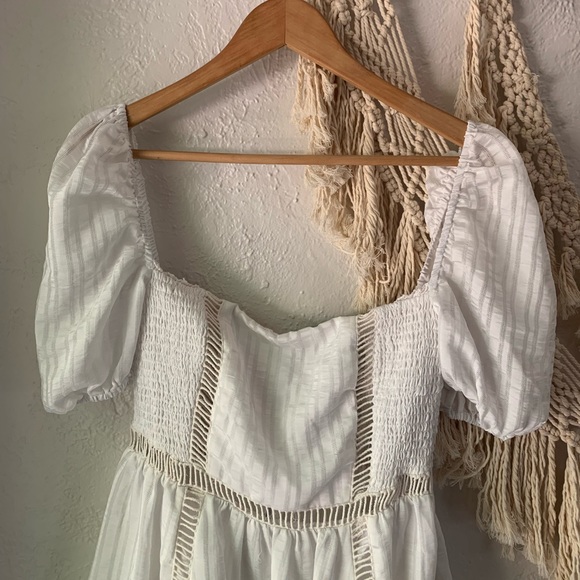 House Of Harlow 1960 x Revolve Boho Puff Sleeve Mini Dress - Picture 3 of 7